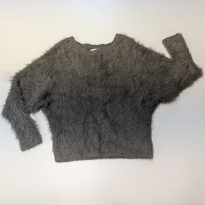 Jessica Simpson Size XS Greenish Gray Fuzzy Sweater